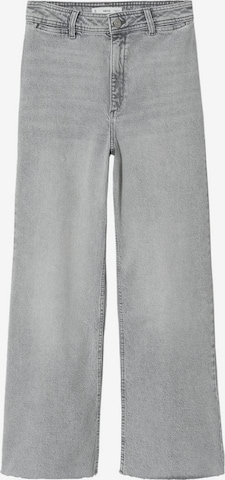 MANGO Flared Jeans 'Catherin' in Grijs: voorkant