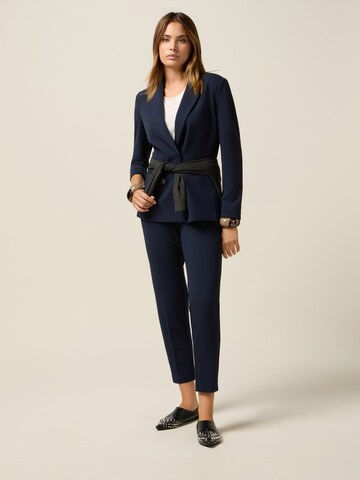 Regular Pantalon oltre en bleu