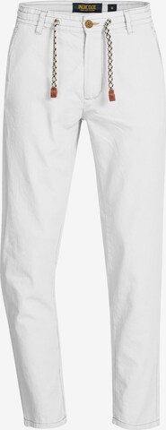INDICODE JEANS Chino Pants 'Veneto' in White: front