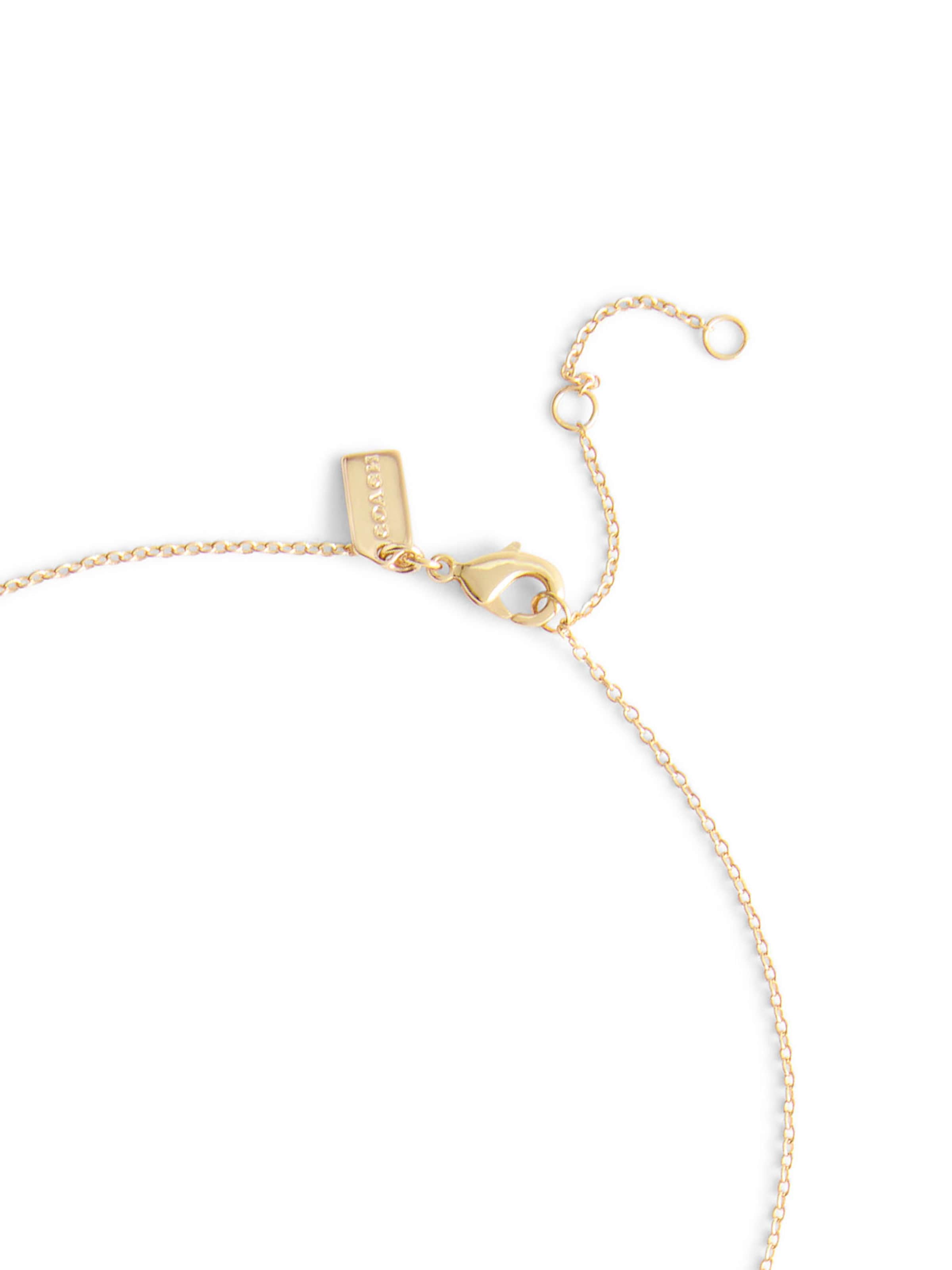 COACH Верижка в червено