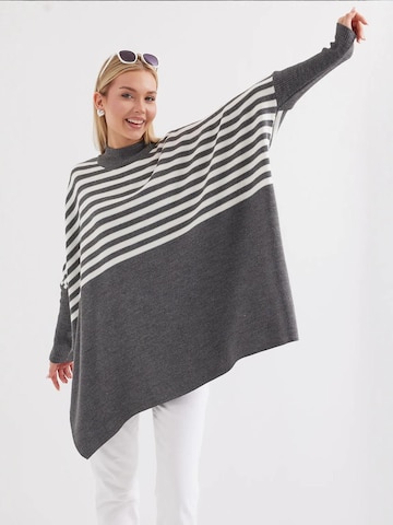 Bigdart Trui in Grijs: voorkant