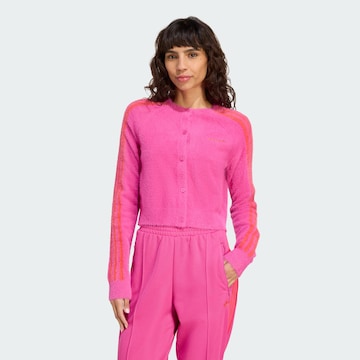 Giacchetta di ADIDAS ORIGINALS in rosa: frontale