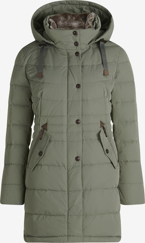 GIL BRET Winter Coat in Green: front