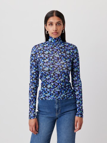 LeGer by Lena Gercke Shirt 'Fiona' in Blauw: voorkant