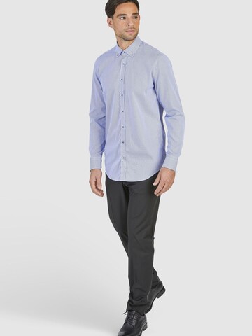 HECHTER PARIS Regular fit Business Shirt in Blue