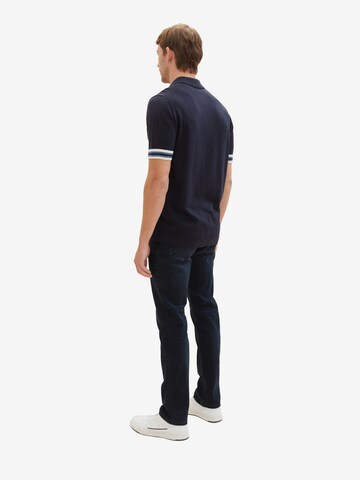 Coupe slim Jean 'Josh' TOM TAILOR en bleu