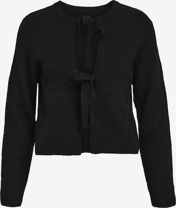 OBJECT Knit Cardigan in Black: front