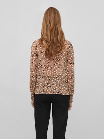 VILA Blouse 'ADELINE' in Brown