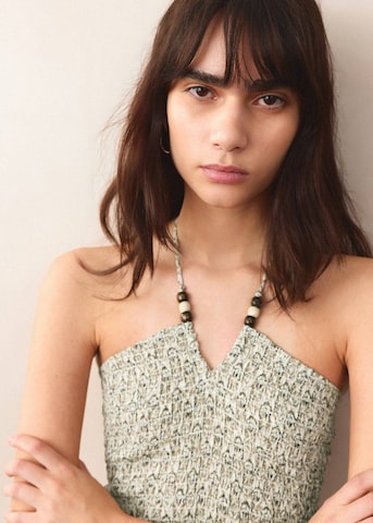 MANGO TEEN Dress in Beige
