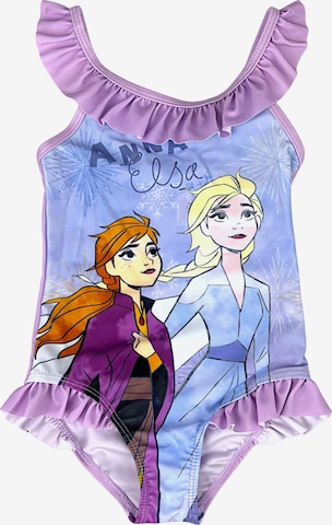 Disney Frozen Swimsuit 'Disney Frozen' in Purple: front