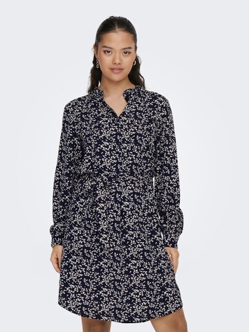 JDY Shirt Dress in Blue: front