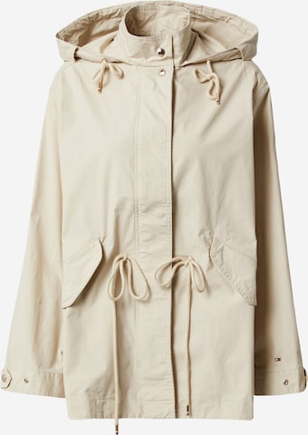 Parka mi-saison TOMMY HILFIGER en beige : devant