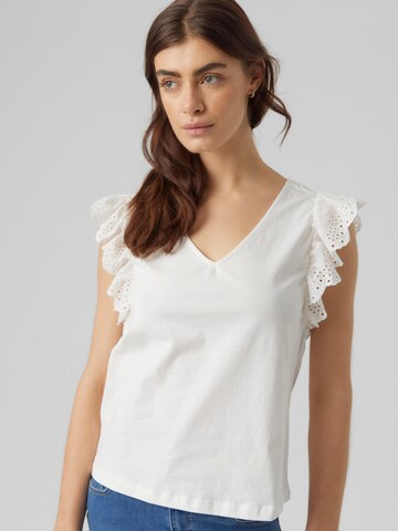 VERO MODA T-shirt 'Elis' i vit