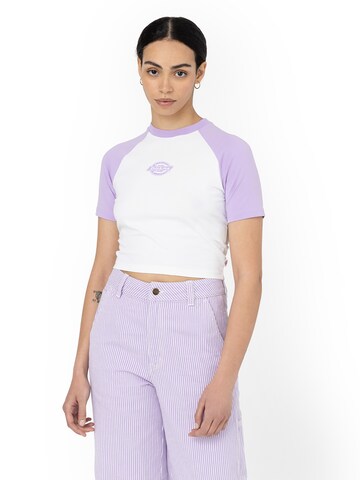 T-shirt 'Sodaville' DICKIES en violet : devant