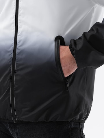 Ombre Between-Season Jacket in Black