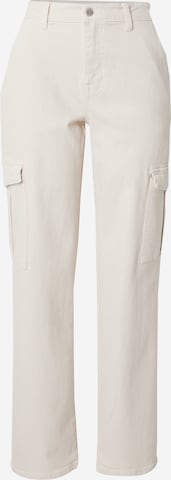 ONLY Regular Cargofarkut 'ONLJUNE' värissä beige: etupuoli