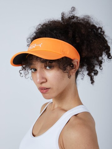 SPORTKIND Athletic Cap 'Sun Visor' in Orange: front