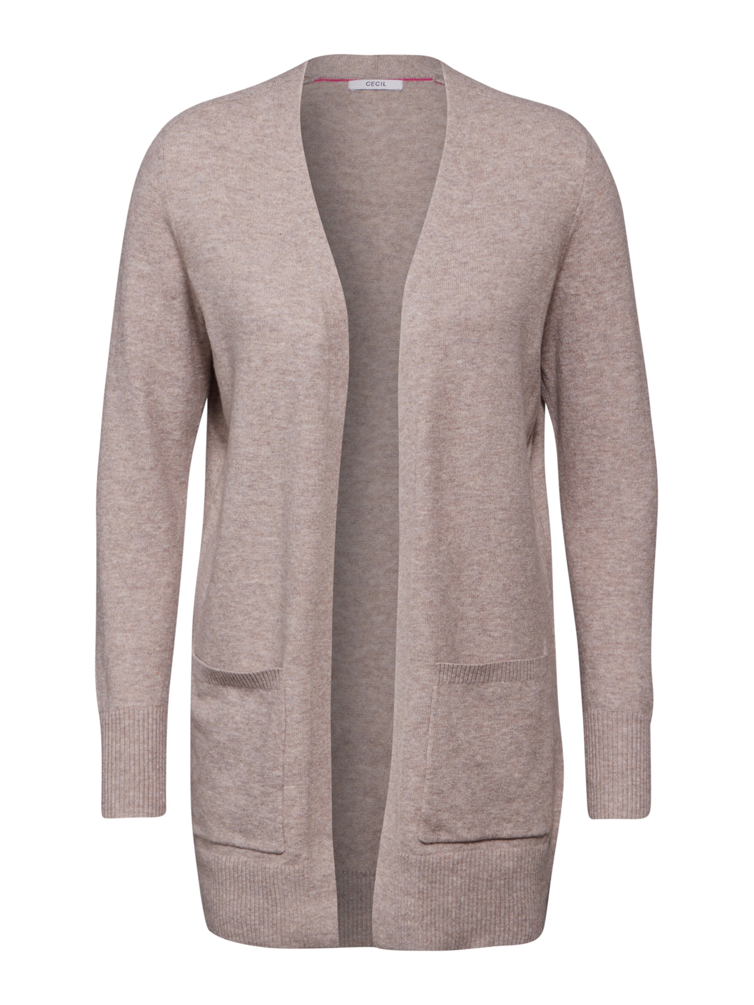 CECIL Strickjacke in Beige: Vorderseite