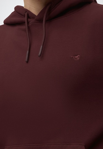 MUSTANG Sweatshirt 'Bronson' i brun
