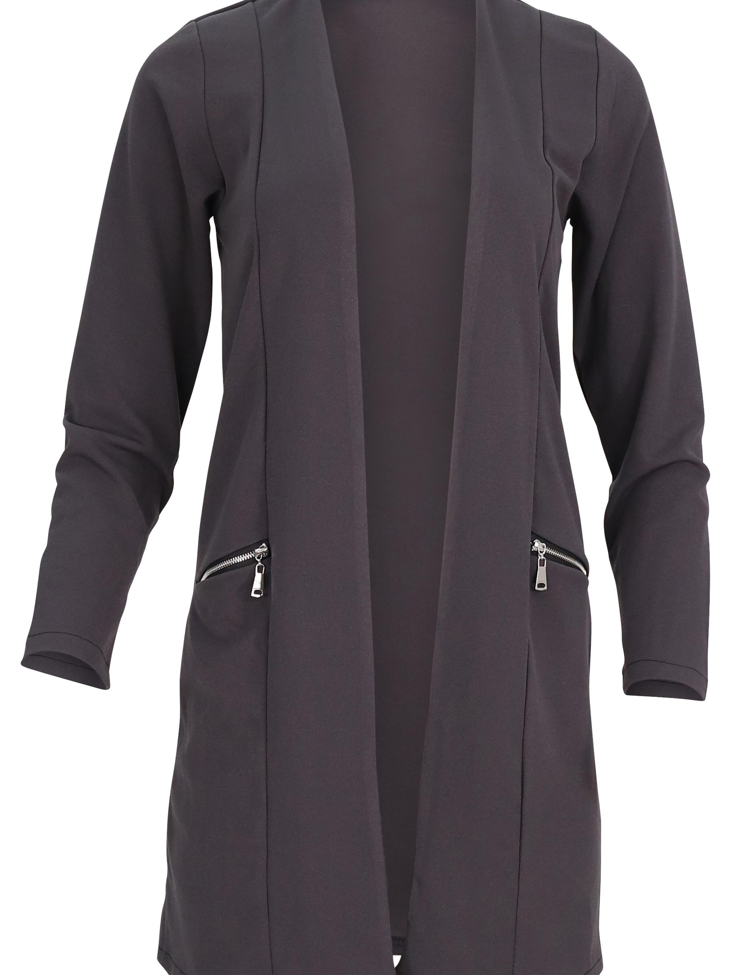 malito more than fashion Blazer in Grey: front