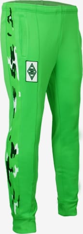 COPA FOOTBALL Regular Traditional pants 'Borussia Mönchengladbach 1995 Trainingsbroek' in Green: front