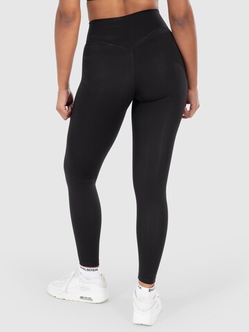 Smilodox Skinny Leggings in Black
