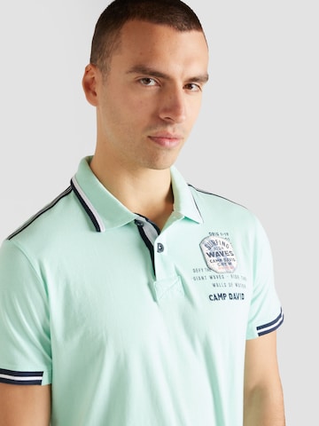 CAMP DAVID - Camiseta en verde