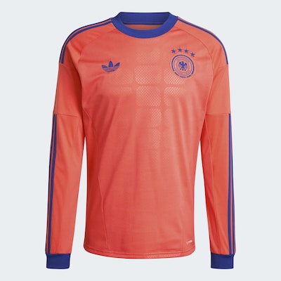 ADIDAS PERFORMANCE Performance shirt 'Germany 26 Away Goalkeeper Long Sleeve' in XS in Cobalt blue / Coral, Item view