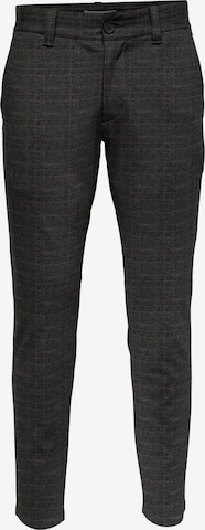 Only & Sons Slimfit Chino 'MARK' in Grijs: voorkant