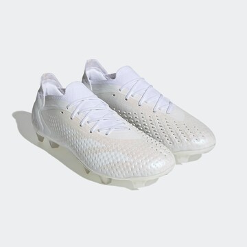 Chaussure de foot 'Predator Accuracy 1' ADIDAS PERFORMANCE en blanc