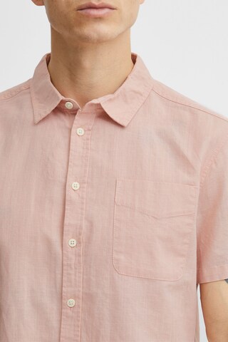 BLEND Regular fit Button Up Shirt in Red