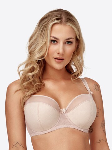 Azal T-shirt Bra 'Anita' in Beige