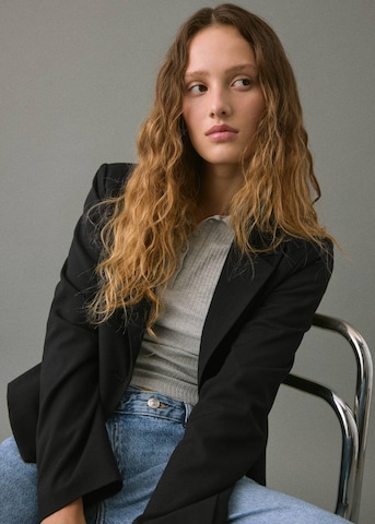 MANGO TEEN Blazer in Schwarz