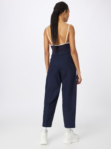 HOPE Loose fit Pleated Pants 'ALTA' in Blue