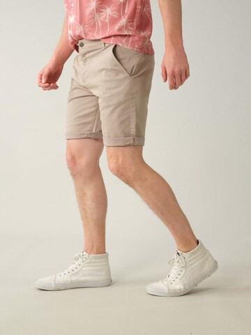 Deeluxe Slimfit Broek 'VARTY' in Bruin