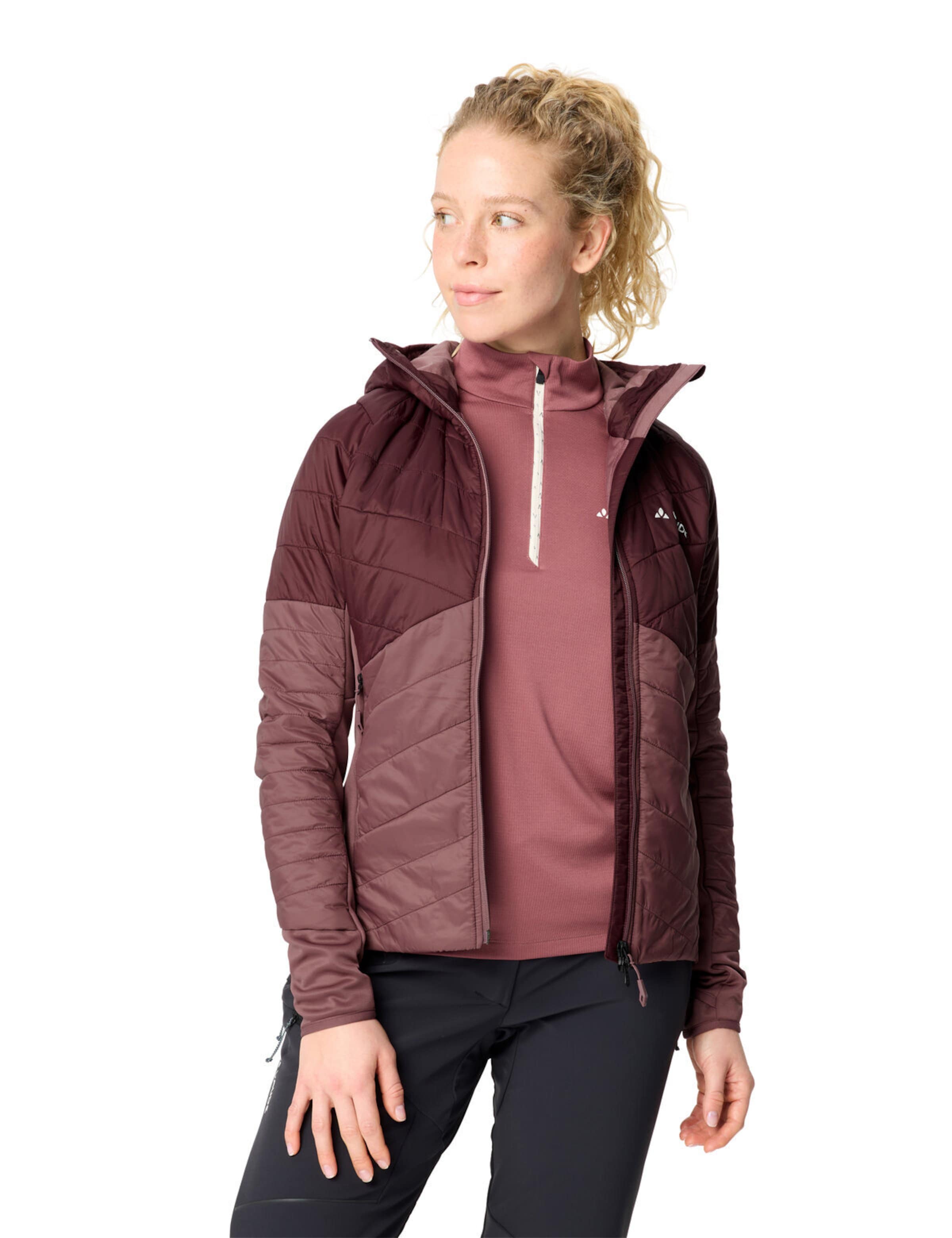 VAUDE Outdoor jacket 'Sesvenna IV' in Red