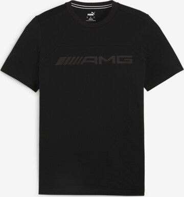 T-Shirt fonctionnel PUMA en noir : devant