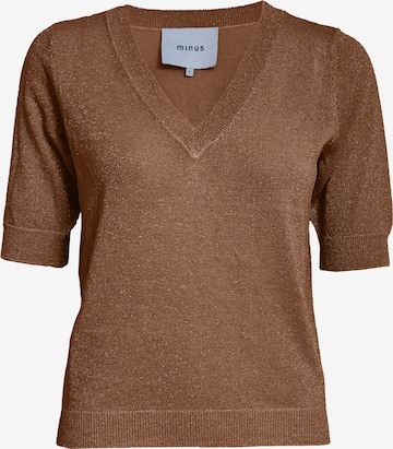 Pull-over 'Milla' minus en marron : devant