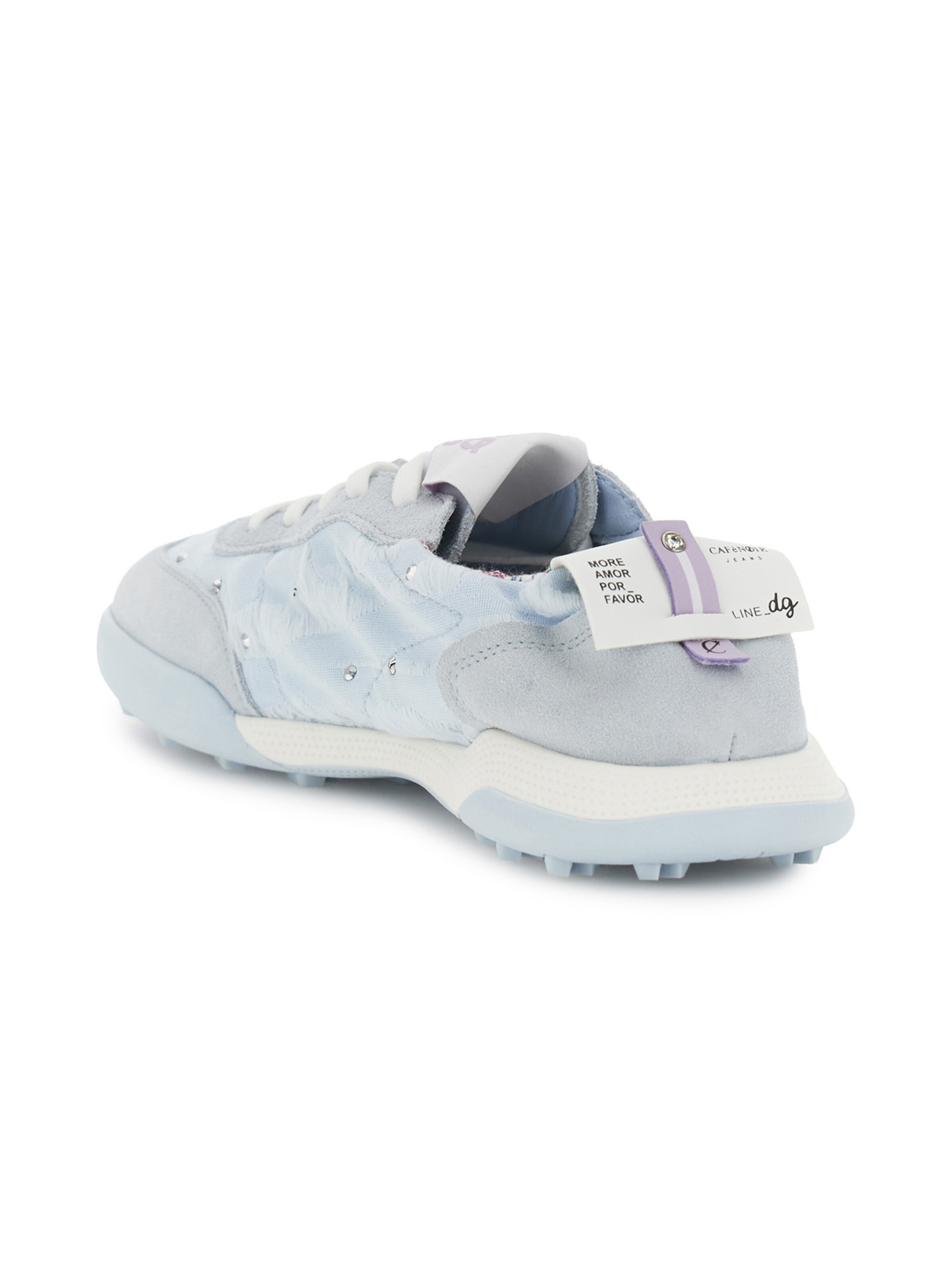 CAFè NOIR Platform trainers in Blue