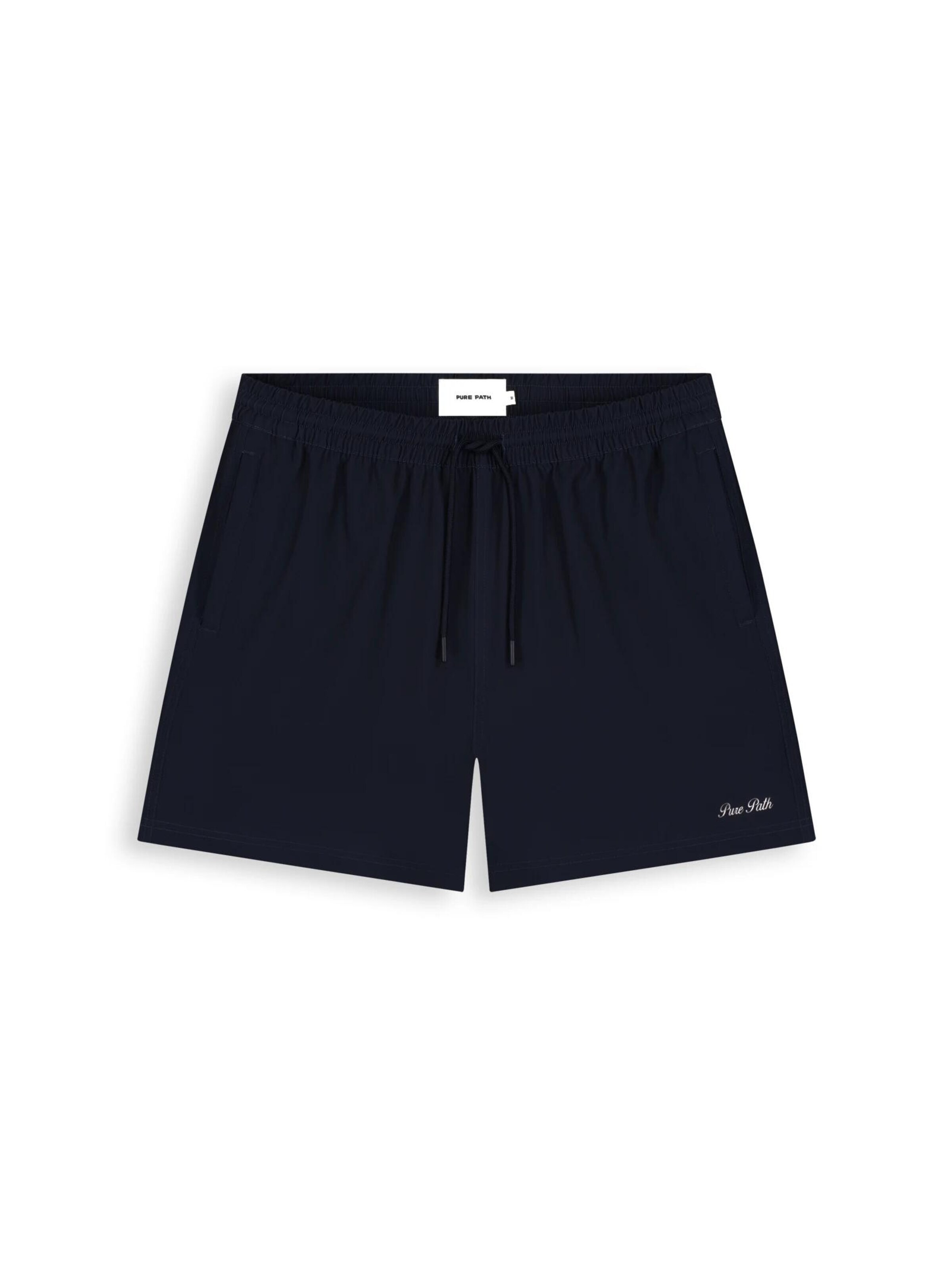Pure Path Badeshorts‌ in Blau: Vorderseite
