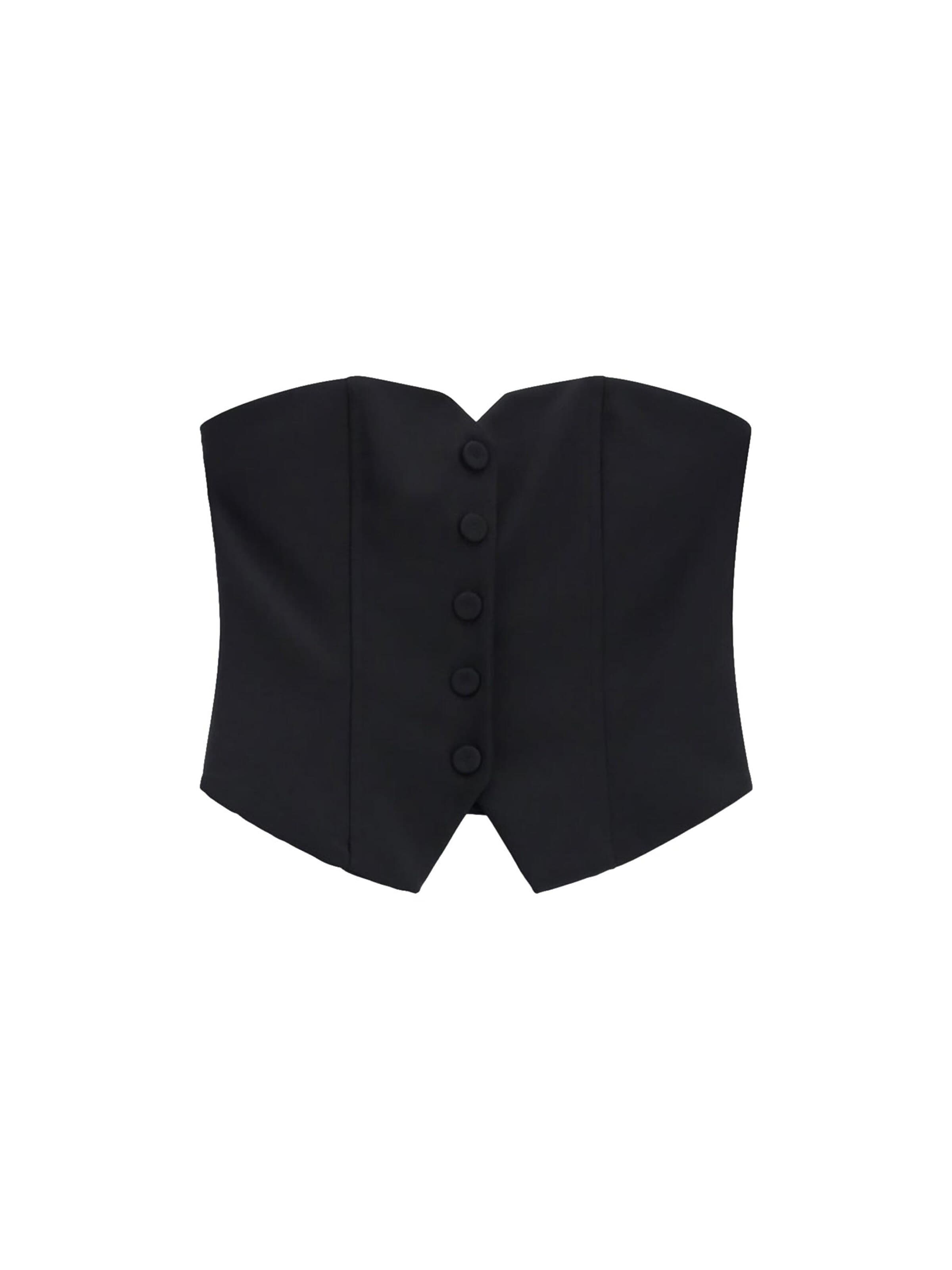 IMPERIAL Top 'IMPERIAL TOP TOP' in Zwart: voorkant
