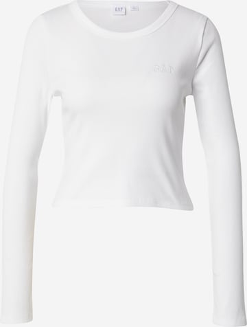 T-shirt GAP en blanc : devant