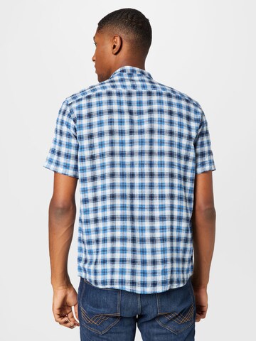 s.Oliver Regular fit Button Up Shirt in Blue