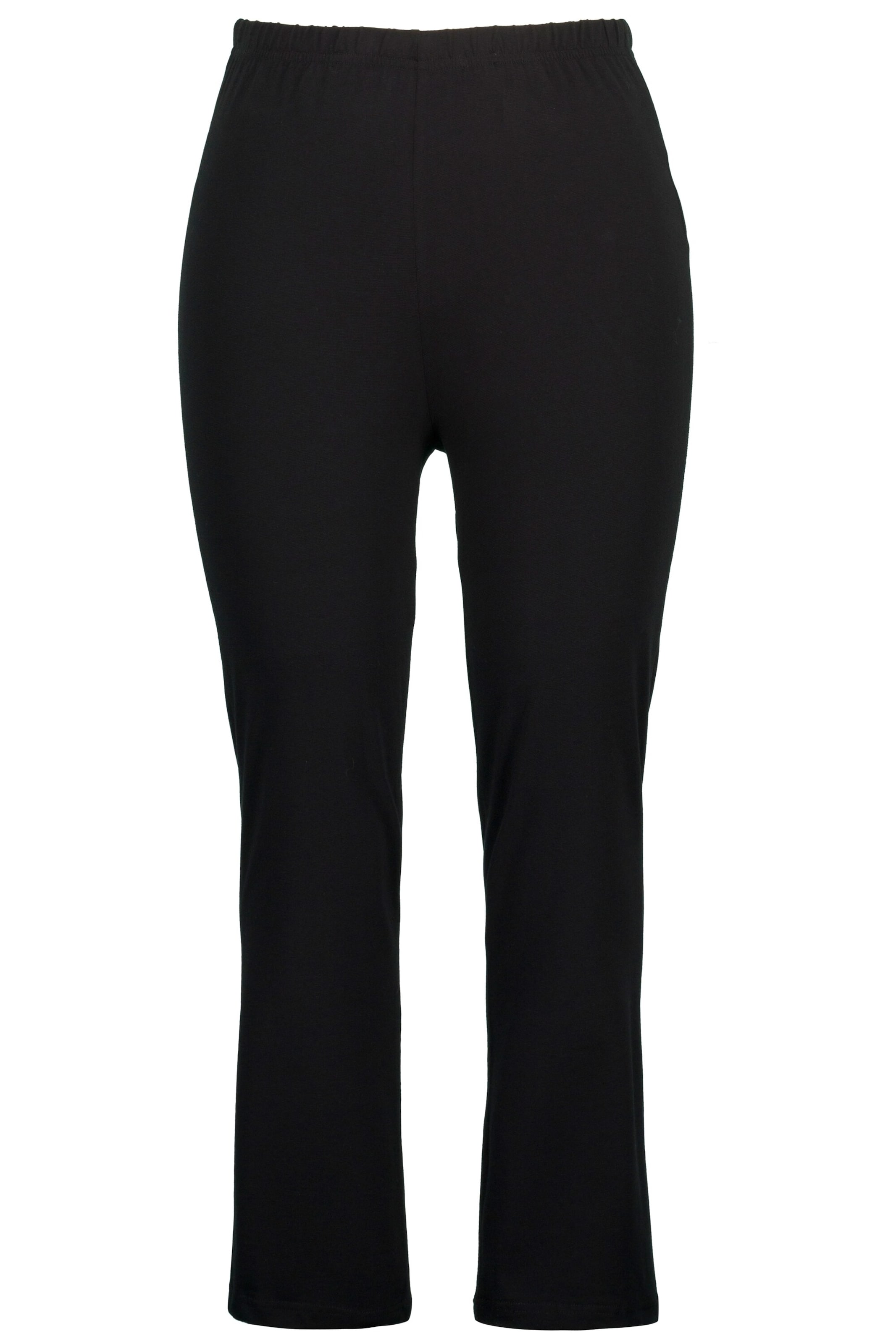 évasé Pantalon Ulla Popken en noir : devant