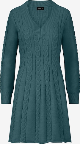 APART Strickkleid in Grün: Vorderseite