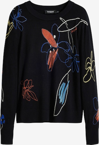 Desigual Свитер в Черный: спереди