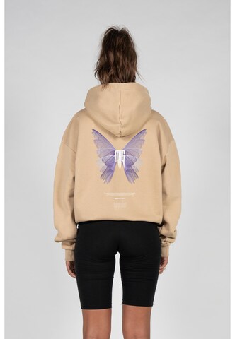 MJ Gonzales - Sudadera 'Metamorphose V.2' en beige: frente