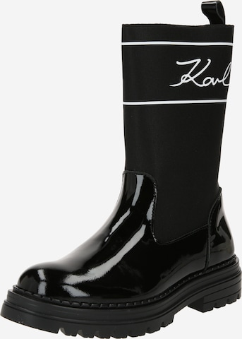 Karl Lagerfeld - Bota em preto: frente