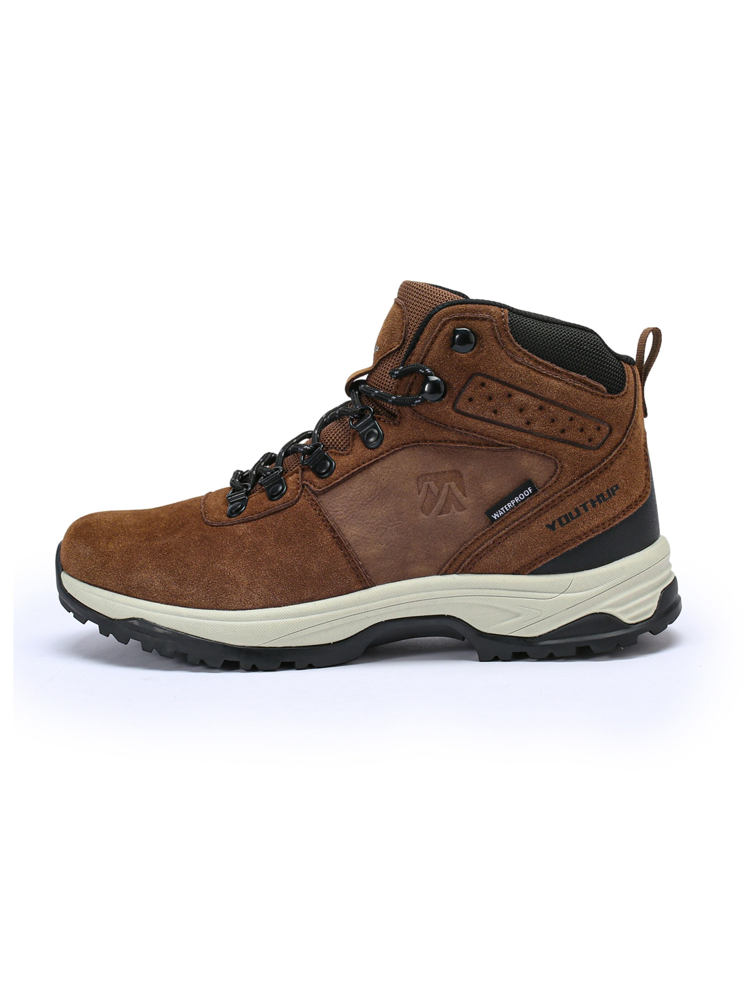 YOUTHUP Sneaker high 'SCHUTZENGEL'‌ in Braun