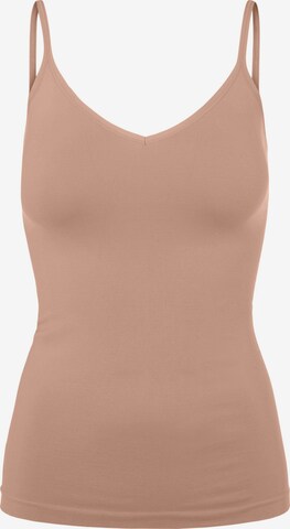 VERO MODA Unterhemd 'Jackie' in Beige: predná strana